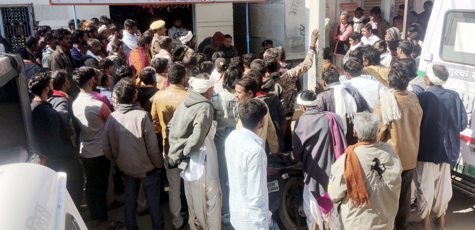 Two bike riders died after being hit by a speeding private bus