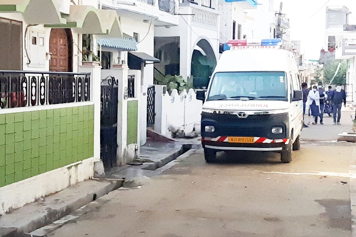 Sirohi. Corona infection has been confirmed in a family member from abroad