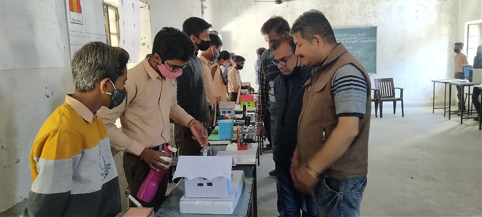 Sirohi. Demonstration of students' skills towards employment