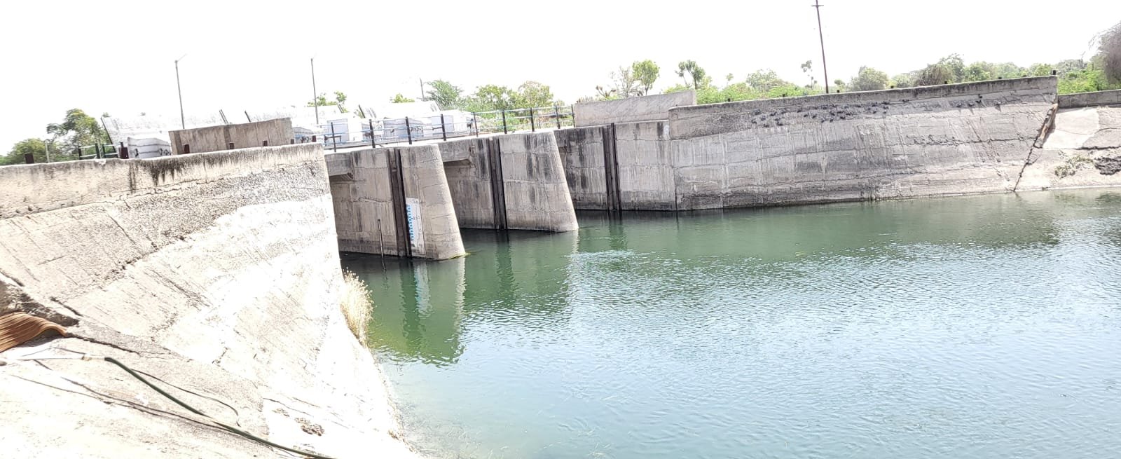 sanchore/jalore. Raised hope: Rajasthan will be able to get plenty of Narmada water