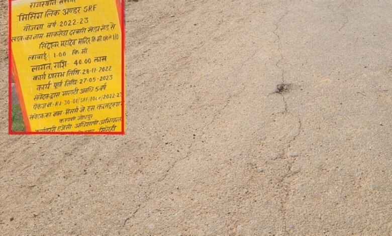 Mankroda-Darbari Kheda-Siddheshwar Mahadev Temple Road