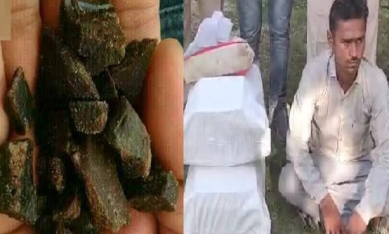 #Drugs coming from Jodhpur to Bhinmal #Bhinmal. Fake opium is being made from drugs #Drugs seized in huge quantities in Bhinmal #Stock of drugs coming in buses from Jodhpur
