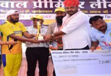 खंडेलवाल प्रीमियर लीग क्रिकेट प्रतियोगिता में दिखा उल्लास sirohi. Excitement seen in Khandelwal Premier League Cricket Competition