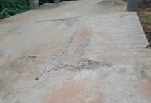 sirohi. udd Panchayat culvert built at a cost of ten lakhs on the verge of collapse - case of Mandwara village just 12 km away from the district headquarters