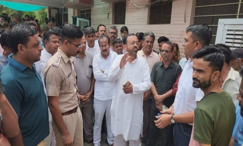 sirohi. लाखेराव तालाब में युवक डूबा, फैला आक्रोश Sirohi. A young man drowned in Lakherao pond, anger spread
