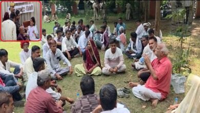 सिरोही. पिण्डवाड़ा क्षेत्र में प्रस्तावित खनन परियोजना को निरस्त करने की मांग करते हुए ग्रामीणों ने प्रदर्शन किया। Sirohi: Villagers held a protest demanding the cancellation of the proposed mining project in the Pindwara area.