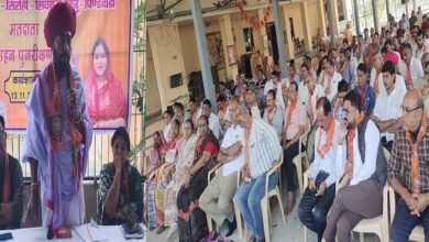 सिरोही. एसआईआर को लेकर कार्यशाला को सम्बोधित करते राज्यमंत्री ओटाराम देवासी Sirohi. Minister of State otaram dewasi addressing the workshop on SIR