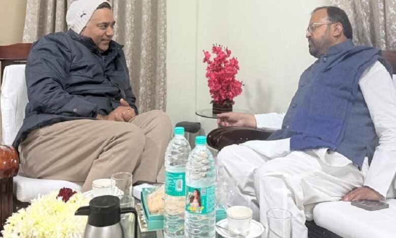 सिरोही. पूर्व विधायक संयम लोढ़ा ने -जल संसाधन मंत्री से सेई-जवाई समेत जिले की महत्वपूर्ण जल परियोजनाओं के कार्य में तेजी लाने की मांग की। Sirohi: Former MLA Sanyam Lodha urged the Water Resources Minister to expedite the work on important water projects in the district including Sei-Jawai.