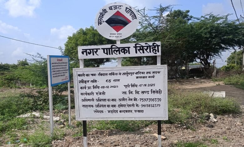 सिरोही. शहर की नगर पालिका को नगर परिषद में अपग्रेड किए सालों बीत गए, लेकिन सार्वजनिक निर्माण विभाग ने साइन बोर्ड पर लिखा ‘पालिका’ Sirohi: Years have passed since the city's municipality was upgraded to a municipal council - but the Public Works Department still writes "Palika" on signboards.