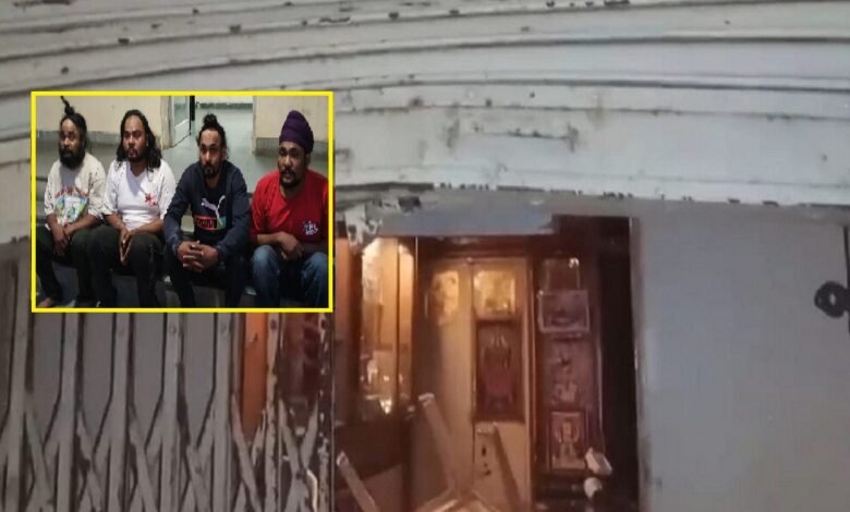 सिरोही में ज्वेलर्स के यहां चोरी मामले का राजफाश - मेहसाणा की सिकलीगर गैंग के चार सदस्य गिरफ्त में Sirohi jewelry store robbery case cracked - Four members of Mehsana's Sikligar gang arrested