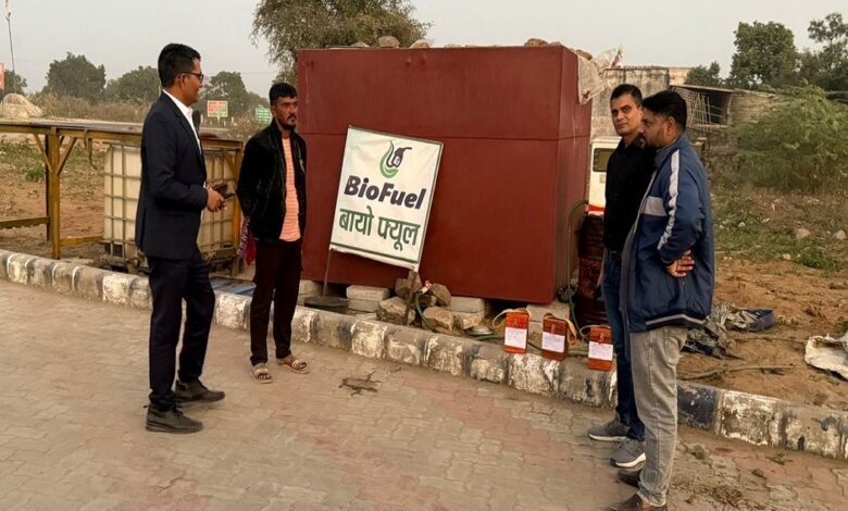 सिरोही. नियम ताक पर रखते हुए संचालित हो रहे बायोडीजल पम्प - सरूपगंज, आबूरोड व रेवदर क्षेत्र में वृहद पैमाने पर बिक्री sirohi. Biodiesel pumps operating in violation of regulations - large-scale sales in Sarupganj, Abu Road and Revdar areas