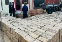 सिरोही. मंडार में पुलिस ने गुजरात जा रही एक करोड़ की शराब पकड़ी Sirohi: Police in Mandar seized liquor worth one crore rupees that was being smuggled to Gujarat.