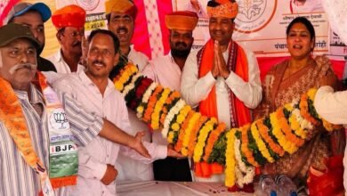 सिरोही. भाजपा प्रदेश महामंत्री भूपेंद्र सैनी दो दिन के सिरोही प्रवास पर रहे- ग्राम रथ अभियान के तहत विभिन्न गांवों में कार्यक्रमों में शिरकत की। Sirohi: BJP State General Secretary Bhupendra Saini was on a two-day visit to Sirohi where he participated in various programs across different villages under the 'Gram Rath Abhiyan'.