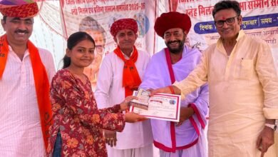 सिरोही. राजपूत मातृशक्ति क्षत्राणी सशक्तीकरण स्नेह मिलन एवं प्रतिभा सम्मान समारोह Sirohi: Rajput Women's Empowerment Get-Together and Talent Felicitation Ceremony. Former Minister Rajendra Singh Rathore stated that there is no substitute for hard work. पूर्व मंत्री राजेंद्रसिंह राठौड़ ने कहा कि कड़ी मेहनत का कोई विकल्प नहीं