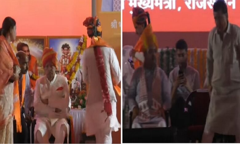 सिरोही. मुख्यमंत्री भजनलाल शर्मा के प्रवास के दौरान आबूराज में नजर आए सियासी हसगुल्ले Sirohi: Political buzz and speculation surfaced in Aburaj during Chief Minister Bhajanlal Sharma's visit.